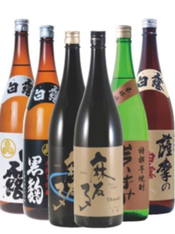 鹿児島　岩崎屋　いわさきや　白露バラエティ１升瓶6本セット