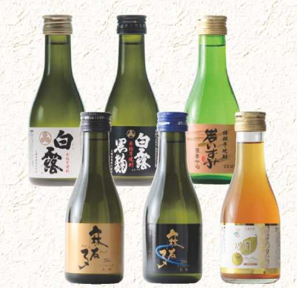 鹿児島　岩崎屋　いわさきや　白露ミニボトル6本セット