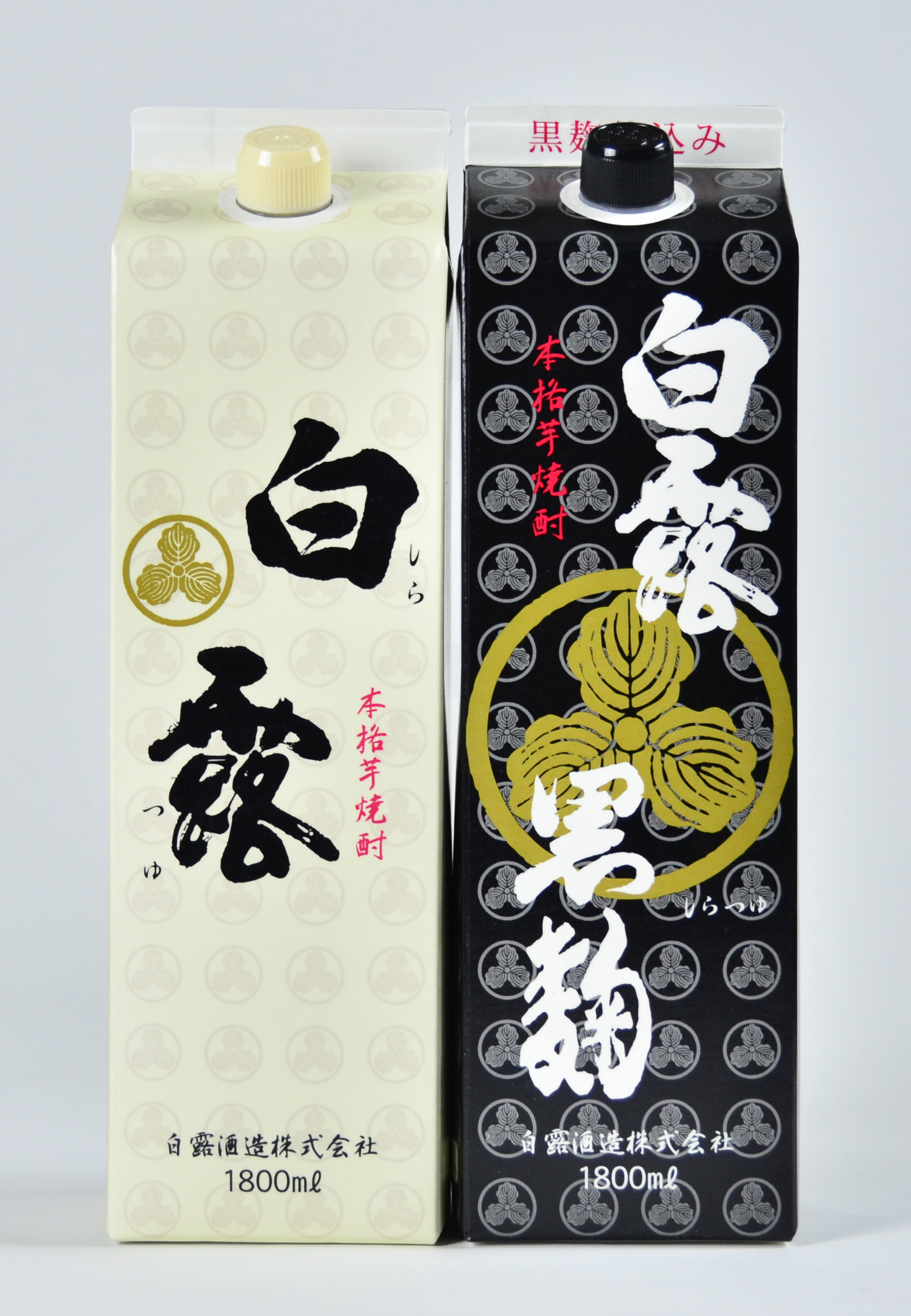 鹿児島　岩崎屋　いわさきや　白露・白露黒麹1升パック6本セット