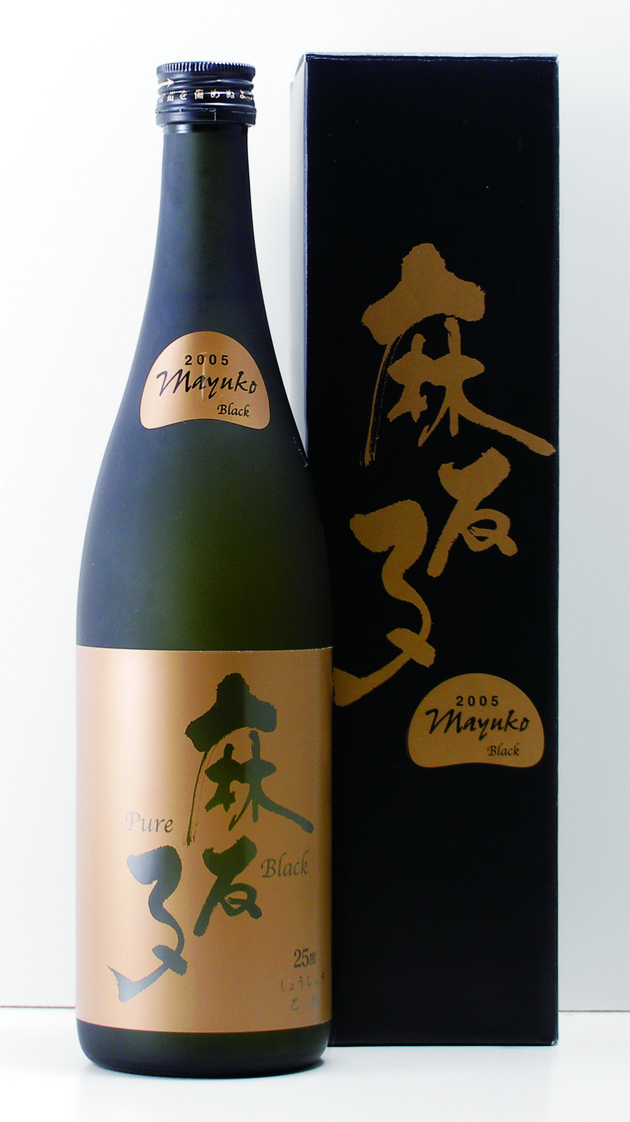 鹿児島　岩崎屋　いわさきや　白露焼酎＆おつまみセット　麻友子PureBlack・黒豚みそ鰹みそセット