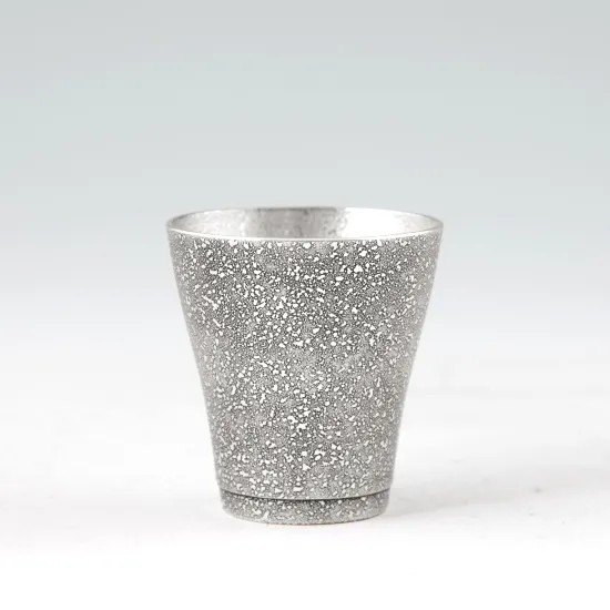 鹿児島　岩崎屋　いわさきや　福蔵720mlセット　錫フリーカップゼロ黒吹雪漆加工140ml