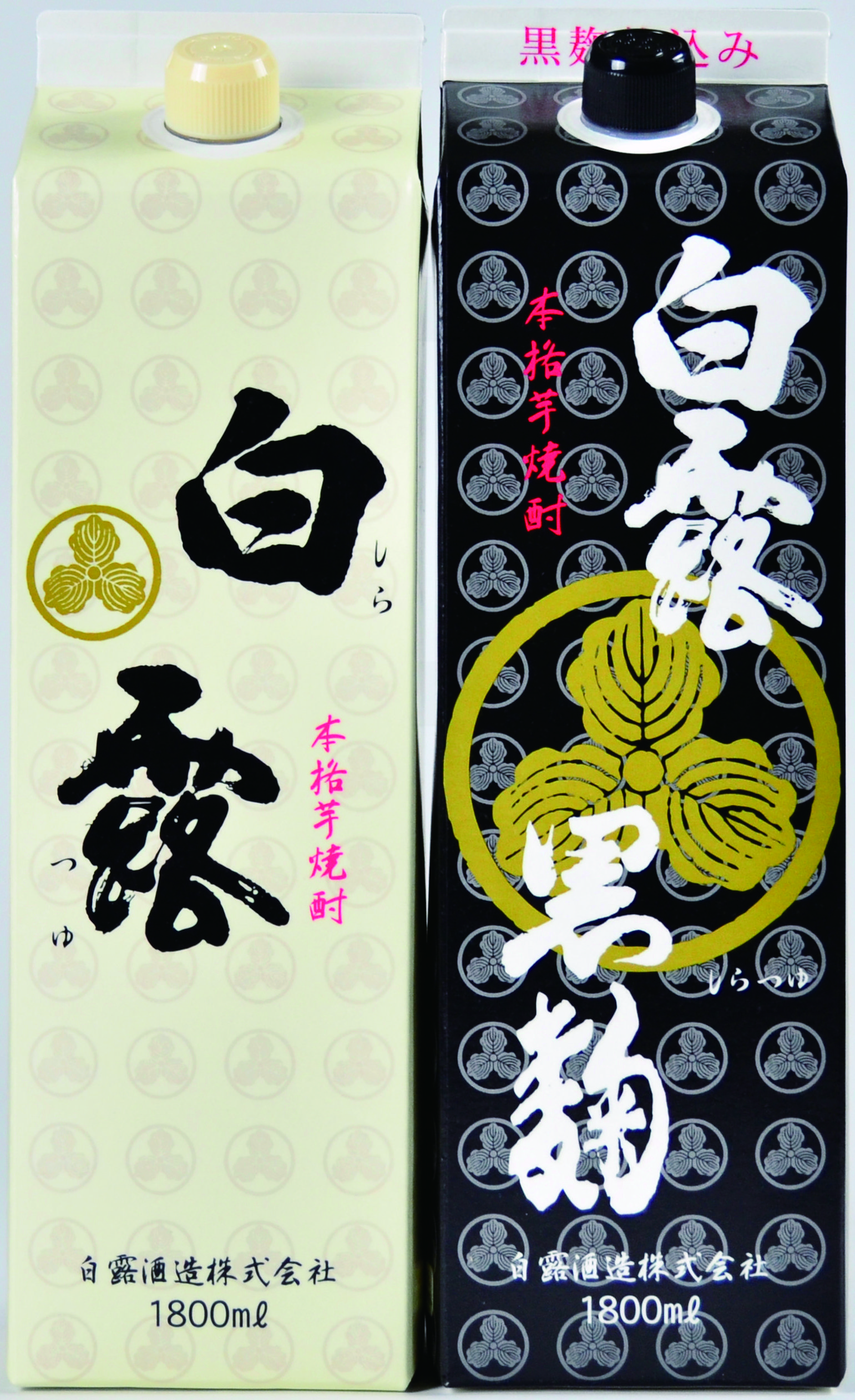 鹿児島　岩崎屋　いわさきや　白露・白露黒麹1升パック6本セット